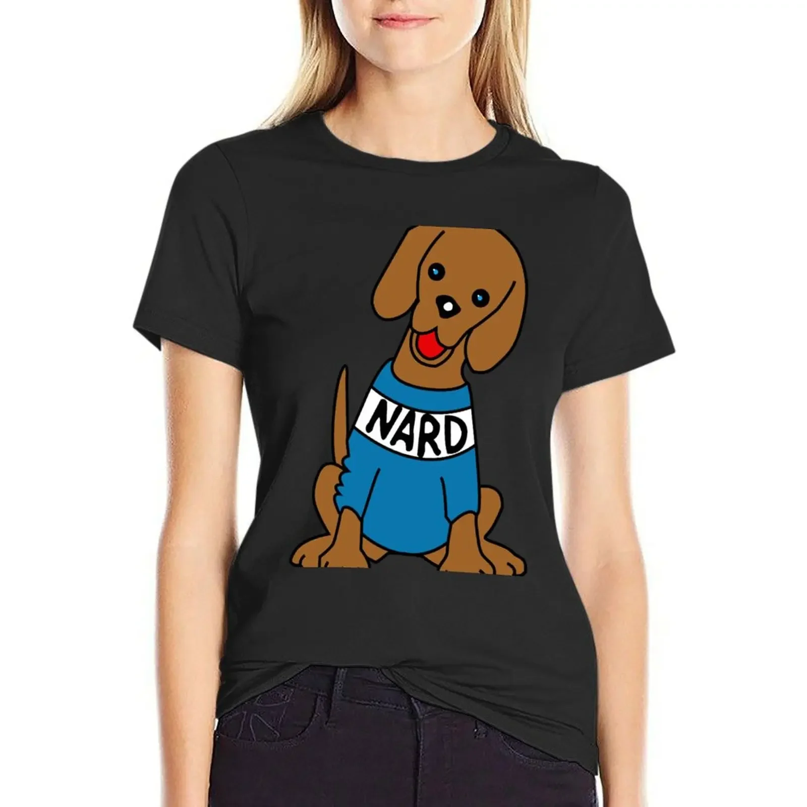 The Office -- Nard Dog Sticker T-Shirt lady clothes summer tops cute clothes animal prinfor Women's t-shirt
The Office -- Nard Dog Sticker T-Shirt lady clothes summer tops cute clothes animal prinfor Women's t-shirt