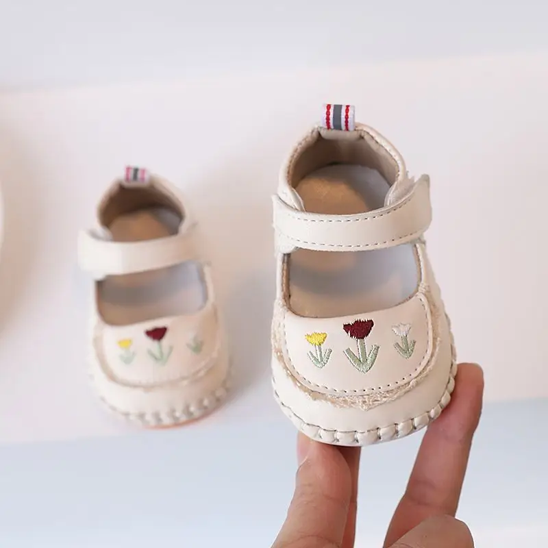 Весенне-осенние мягкие пинетки для первых шагов, нескользящие, с мультяшным дизайном принцессы, для младенцев 6-12 месяцев
Весенне-осенние мягкие пинетки для первых шагов, нескользящие, с мультяшным дизайном принцессы, для младенцев 6-12 месяцев