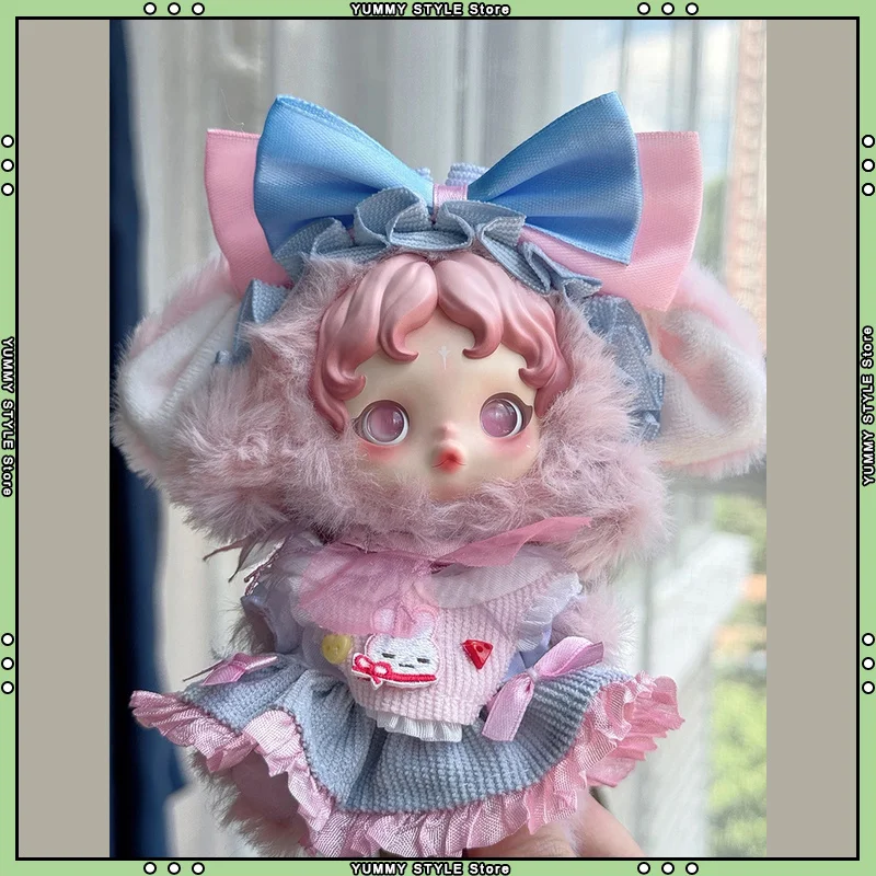 Puffy Princess Dress For Skullpanda 15cm Dolls Maid Suit Costume Doll Clothing Pink Frilled Skirt With Hair Bow Dollwear Outfit
Puffy Princess Dress For Skullpanda 15cm Dolls Maid Suit Costume Doll Clothing Pink Frilled Skirt With Hair Bow Dollwear Outfit