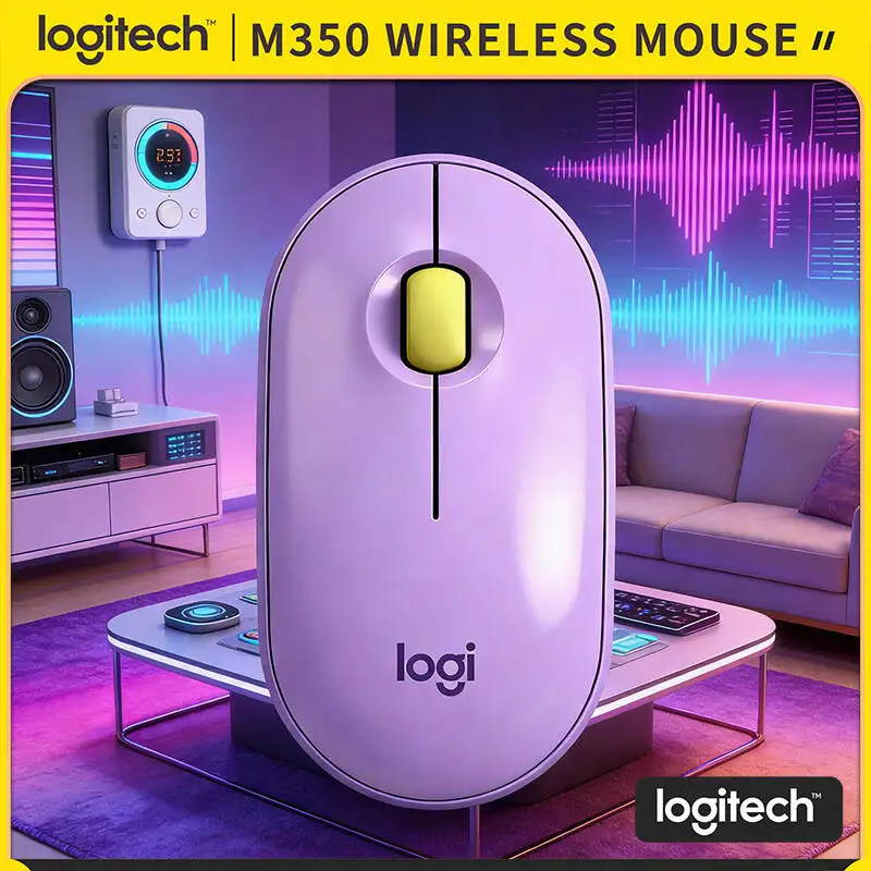 Портативная мышь Logitech M350 Pebble — ультратонкая, Bluetooth и USB, бесшумная работа, вес 77 г, идеально подходит для работы в дороге
Портативная мышь Logitech M350 Pebble — ультратонкая, Bluetooth и USB, бесшумная работа, вес 77 г, идеально подходит для работы в дороге