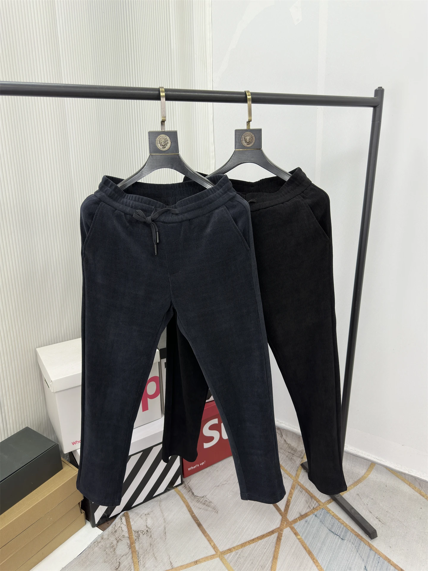 Men's Straight Leg Corduroy Casual Pants Wool Blend Mélange Simple Versatile Comfortable Fit Hongda Brand Non-Mall Matches
Men's Straight Leg Corduroy Casual Pants Wool Blend Mélange Simple Versatile Comfortable Fit Hongda Brand Non-Mall Matches