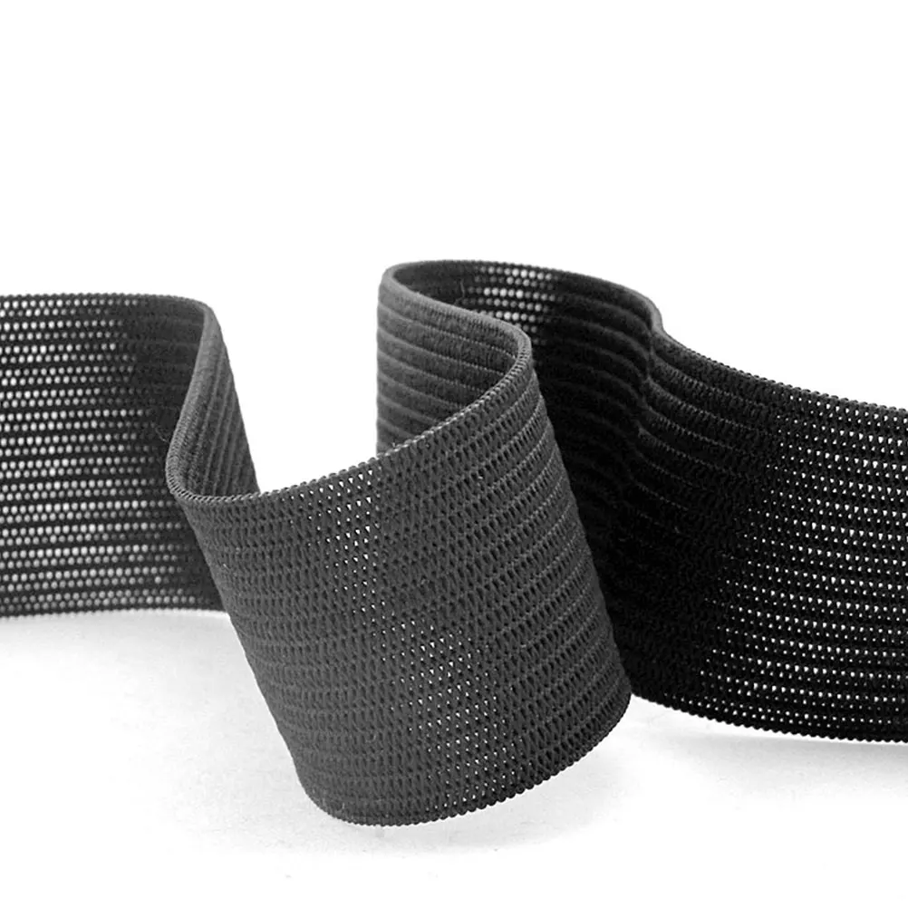 1 Roll 42 Meters 3Cm Black Flat Elastic Band Durable Stretchable Sewing Material For Clothing Underwear Sportswear Diy Projects
1 Roll 42 Meters 3Cm Black Flat Elastic Band Durable Stretchable Sewing Material For Clothing Underwear Sportswear Diy Projects