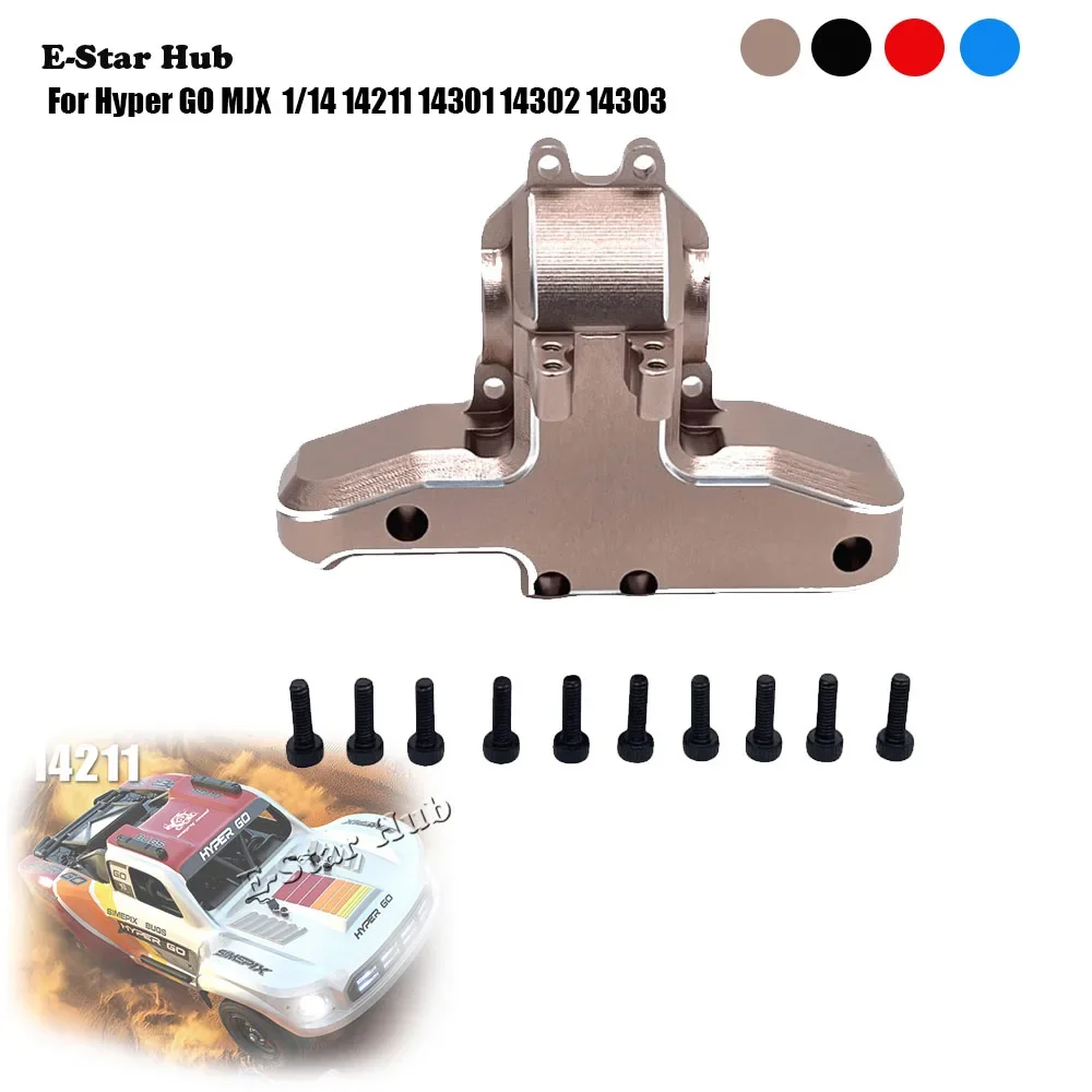 Rear Gearbox Upper Cover for Hyper GO MJX 1/14 14211 14301 14302 14303 Metal Upgrade Parts Rc Model Crawler Car Truck Buggy
Rear Gearbox Upper Cover for Hyper GO MJX 1/14 14211 14301 14302 14303 Metal Upgrade Parts Rc Model Crawler Car Truck Buggy