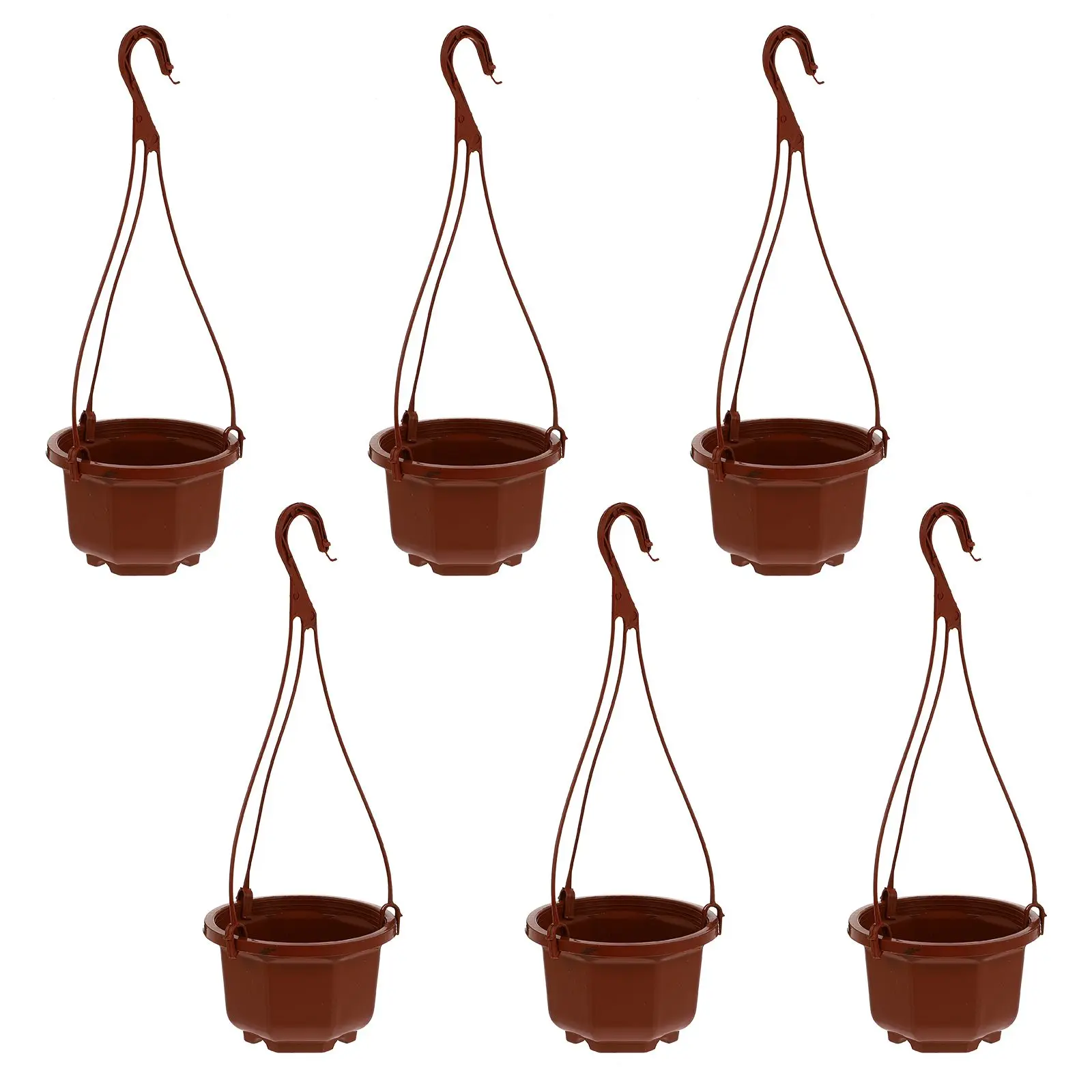 6 Sets Chlorophytum Pot Plastic Hanging Pots Drip Tray Design Indoor Planting Larger Space Hook Suitable Succulents
6 Sets Chlorophytum Pot Plastic Hanging Pots Drip Tray Design Indoor Planting Larger Space Hook Suitable Succulents