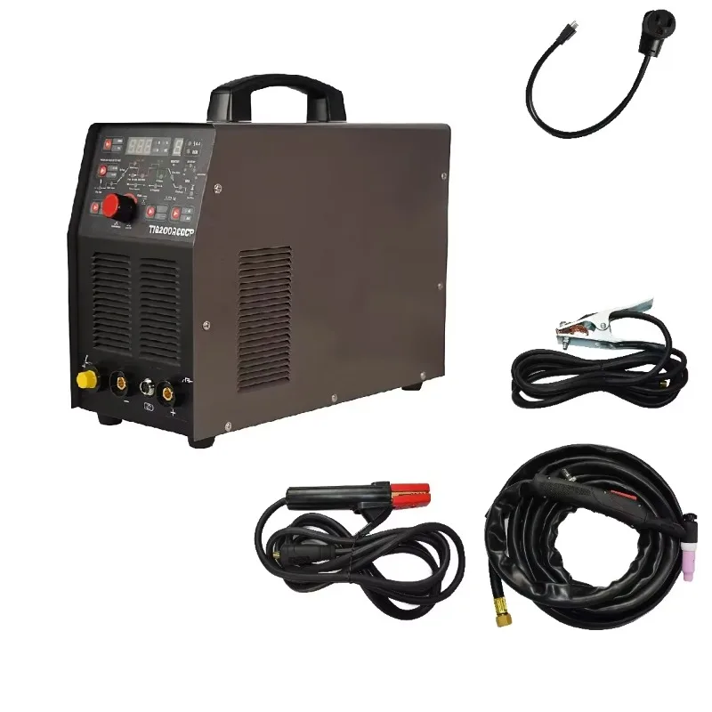 200PAC/DC двухимпульсный сварочный аппарат TIG Многофункциональный аппарат для аргонодуговой сварки переменного/постоянного тока TIG
200PAC/DC двухимпульсный сварочный аппарат TIG Многофункциональный аппарат для аргонодуговой сварки переменного/постоянного тока TIG
