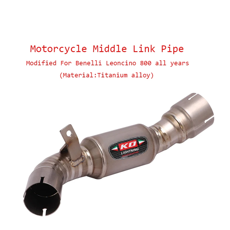 For Benelli Leoncino 800 All Years Motorcycle Exhaust Middle Link pipe Connect Original Tail Silencer Tube System
For Benelli Leoncino 800 All Years Motorcycle Exhaust Middle Link pipe Connect Original Tail Silencer Tube System