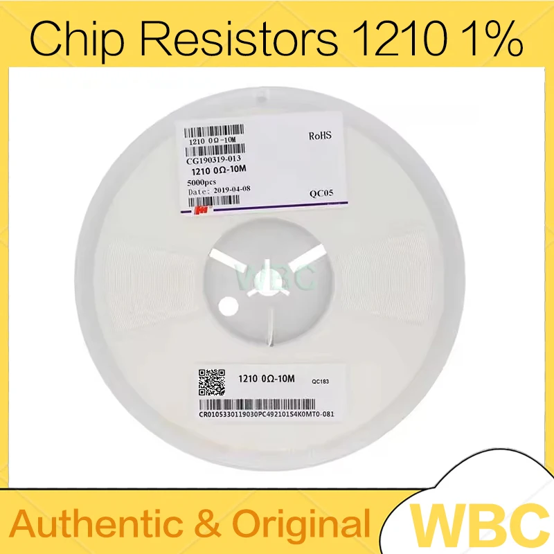 5000Pcs 1210 1% SMD Resistor 0R ~ 1M 1/2W 0 1 10 100 150 220 330 ohm 1K 2.2K 10K 100K 220K 0R 1R 10R 100R 150R 220R 330R 470R 1M
5000Pcs 1210 1% SMD Resistor 0R ~ 1M 1/2W 0 1 10 100 150 220 330 ohm 1K 2.2K 10K 100K 220K 0R 1R 10R 100R 150R 220R 330R 470R 1M
