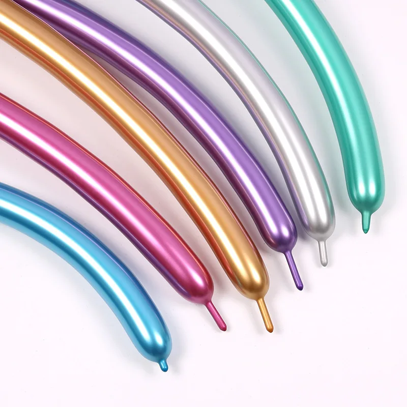 20/50/100pcs Long Glossy Twist Latex Balloons Thick Strip Metal Color Inflatable DIY Balloons Birthday Wedding Party Decoration
20/50/100pcs Long Glossy Twist Latex Balloons Thick Strip Metal Color Inflatable DIY Balloons Birthday Wedding Party Decoration