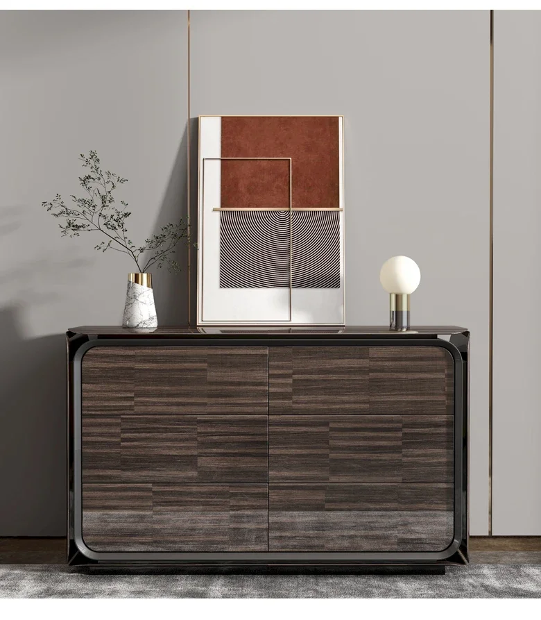 Modern light luxury bedroom six-chest cabinet Hong Kong-style solid wood bedroom locker
Modern light luxury bedroom six-chest cabinet Hong Kong-style solid wood bedroom locker
