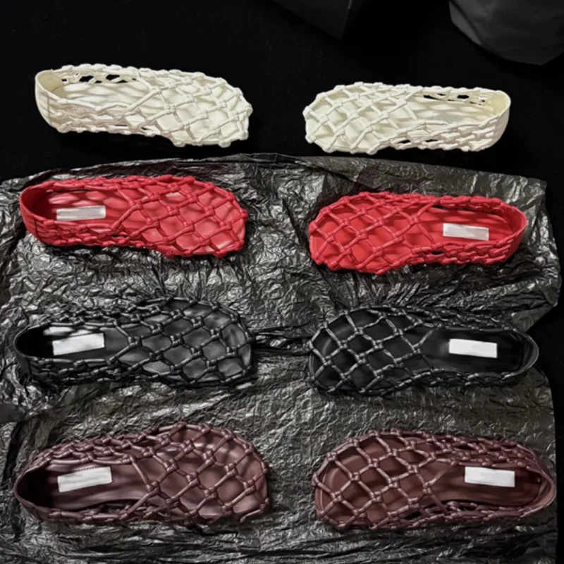 Woven Hollow Ballet Shoes for Women, High Version, 2025 Summer New Style, Retro Flat Genuine Leather Mary Jane Pumps
Woven Hollow Ballet Shoes for Women, High Version, 2025 Summer New Style, Retro Flat Genuine Leather Mary Jane Pumps