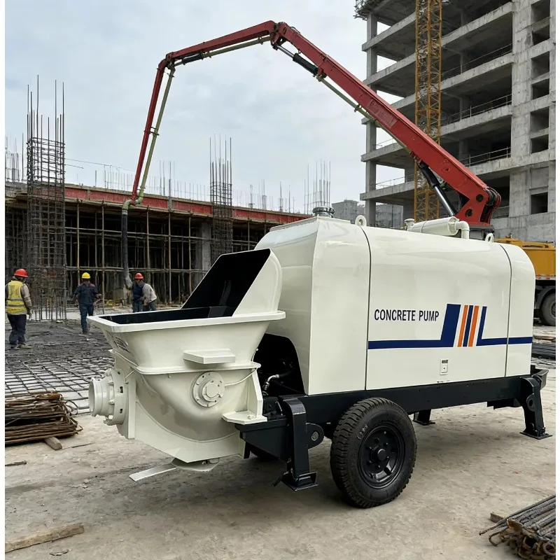 High Quality Hydraulic Reliable 150-180m Vertical 60m3/h Cement Concrete Pump Electric Concrete Pump Good Price
High Quality Hydraulic Reliable 150-180m Vertical 60m3/h Cement Concrete Pump Electric Concrete Pump Good Price