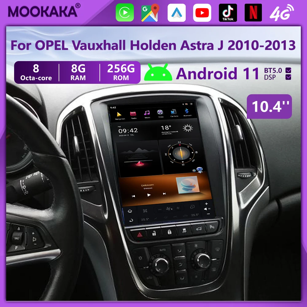 10.4 Big Screen Android 11 Car GPS Navi For OPEL Vauxhall Holden Astra J 2010-2013 Radio Stereo Multimedia Player Auto Carplay
10.4 Big Screen Android 11 Car GPS Navi For OPEL Vauxhall Holden Astra J 2010-2013 Radio Stereo Multimedia Player Auto Carplay