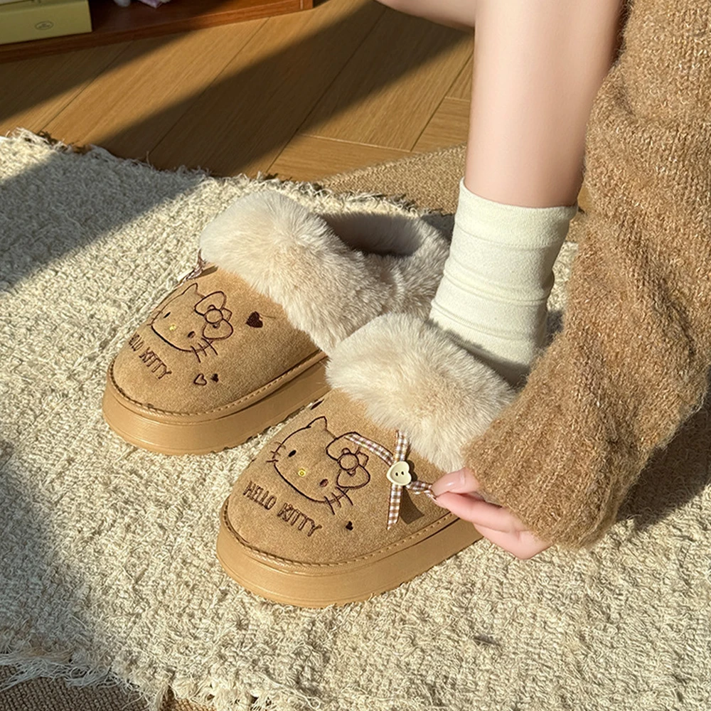 Kawaii Winter Hello Kitty Home Shoes Collection Shoes Adorable Cartoon Fuzzy Shoes Insulated Breathable Snow Boots Girl Gifts
Kawaii Winter Hello Kitty Home Shoes Collection Shoes Adorable Cartoon Fuzzy Shoes Insulated Breathable Snow Boots Girl Gifts