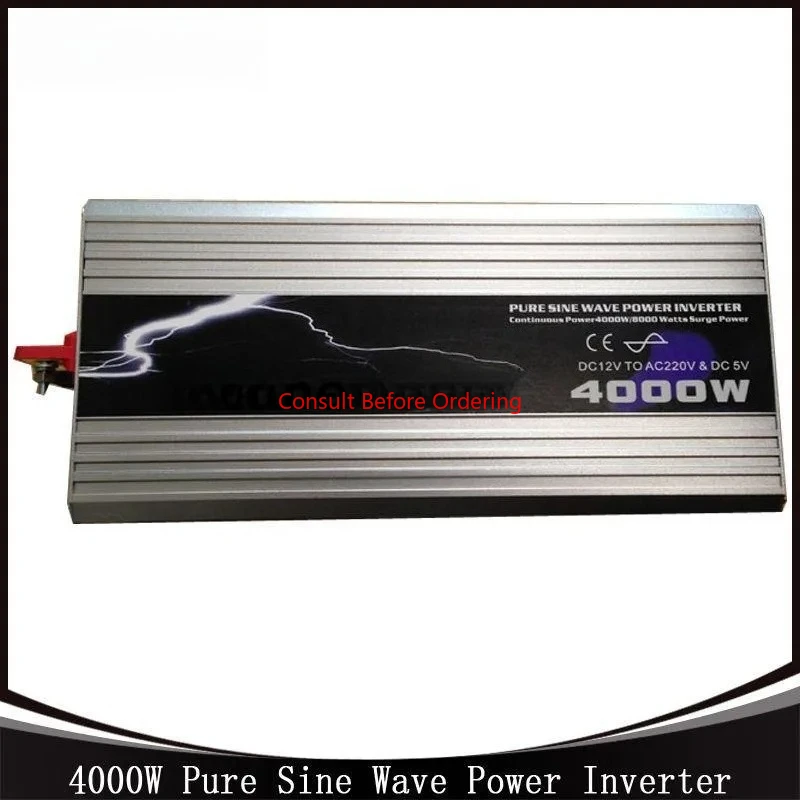4000 Вт чистый синусоидальный автомобильный инвертор постоянного тока 12 В в переменный ток 220-230 В для солнечных/ветров/автомобиля/преобразователя мощности
4000 Вт чистый синусоидальный автомобильный инвертор постоянного тока 12 В в переменный ток 220-230 В для солнечных/ветров/автомобиля/преобразователя мощности