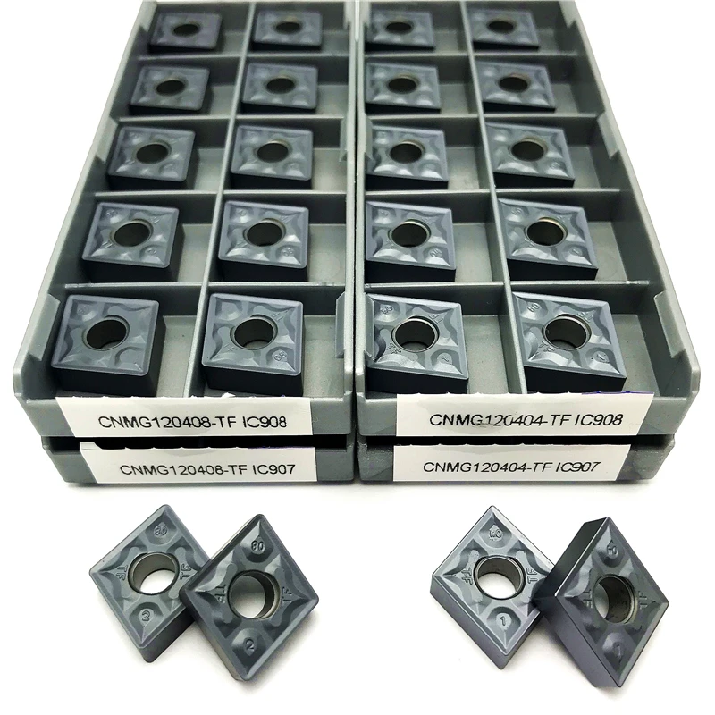 CNMG120404 CNMG120408 TF Carbide Inserts External Turning Tool High Quality Cutting Tool CNC Lathe Turning Insert
CNMG120404 CNMG120408 TF Carbide Inserts External Turning Tool High Quality Cutting Tool CNC Lathe Turning Insert