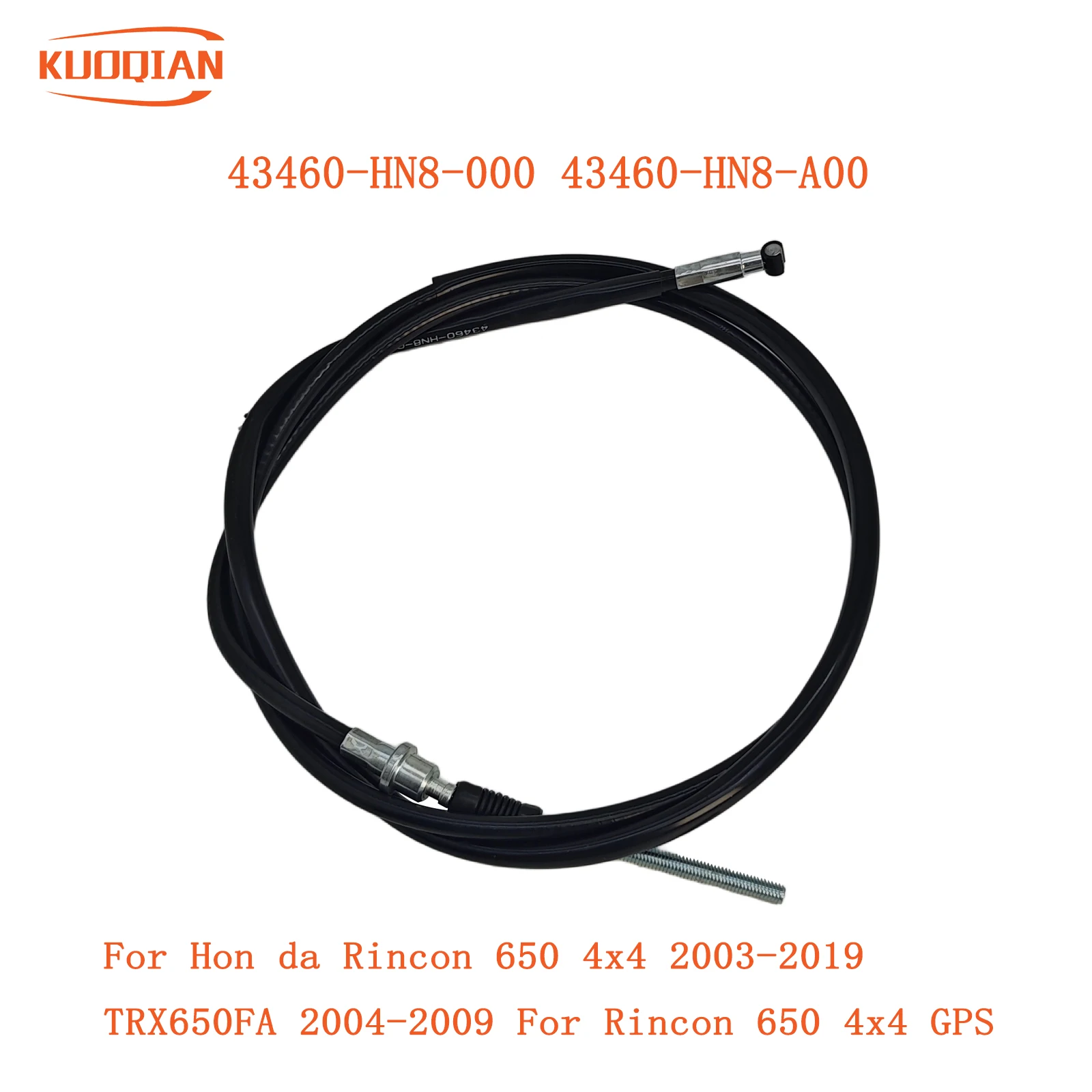 Rear Hand Brake Cable For Hon *da Rincon 650 4x4 2003-2019 For TRX650FA 2004-2009 For Rincon 650 4x4 GPS TRX650FGA 43460-HN8-00
Rear Hand Brake Cable For Hon *da Rincon 650 4x4 2003-2019 For TRX650FA 2004-2009 For Rincon 650 4x4 GPS TRX650FGA 43460-HN8-00