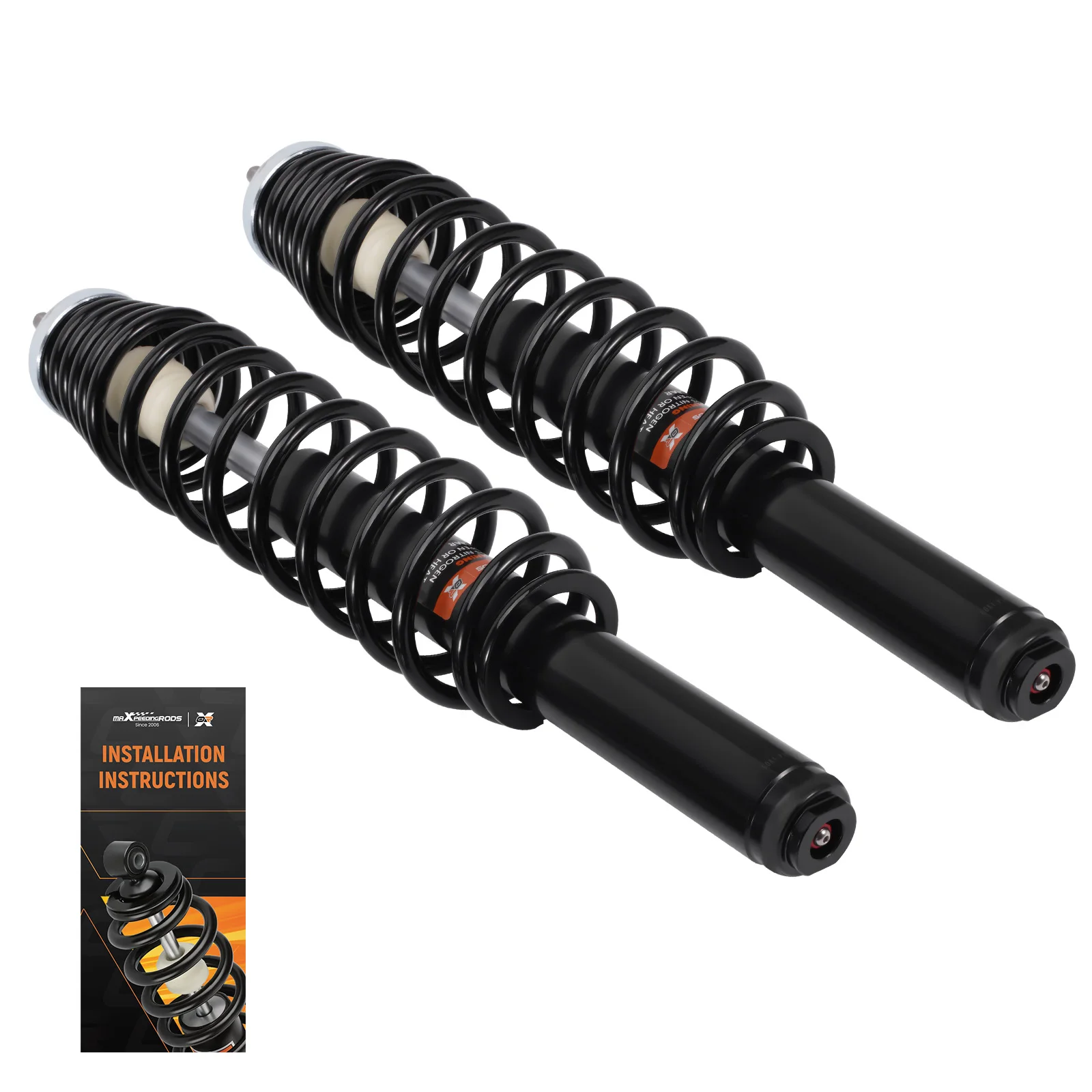 Front Coil-Over Shocks for Polaris Trail Blazer 330 400 2003-2006 Scrambler 500
Front Coil-Over Shocks for Polaris Trail Blazer 330 400 2003-2006 Scrambler 500