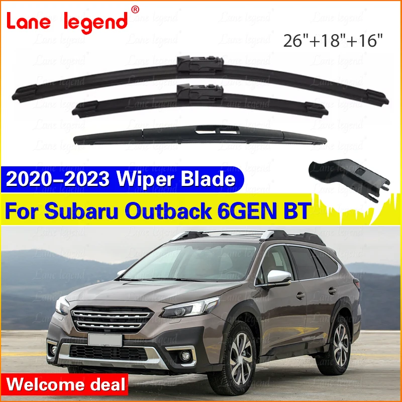 For Subaru Outback 6GEN BT 2020 2021 2022 2023 Front Rear Wiper Blade Rubber Rain Brushes Cutter Window Windshield Windscreen
For Subaru Outback 6GEN BT 2020 2021 2022 2023 Front Rear Wiper Blade Rubber Rain Brushes Cutter Window Windshield Windscreen