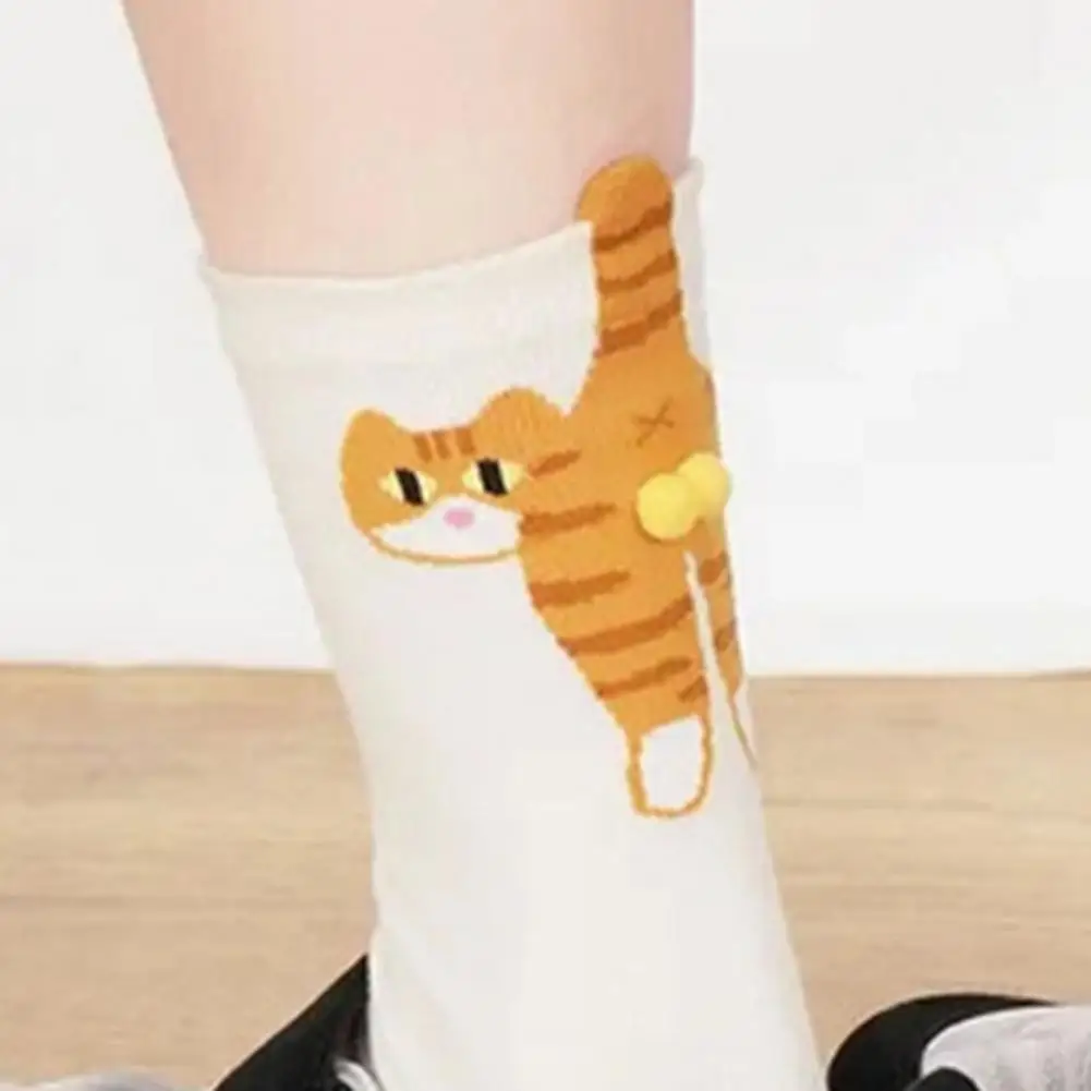 5/10 Pairs 18cm Girl Size Socks Mid-tube Soft Breathable High Elastic Ball Cat Pattern Socks Women Funny Socks Furry Decoration
5/10 Pairs 18cm Girl Size Socks Mid-tube Soft Breathable High Elastic Ball Cat Pattern Socks Women Funny Socks Furry Decoration