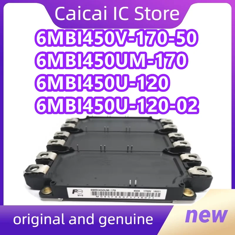 6MBI450V-170-50 6MBI450UM-170 6MBI300U-170 6MBI300U-120 6MBI450U-120 6MBI450U-120-02 Original IGBT Module
6MBI450V-170-50 6MBI450UM-170 6MBI300U-170 6MBI300U-120 6MBI450U-120 6MBI450U-120-02 Original IGBT Module