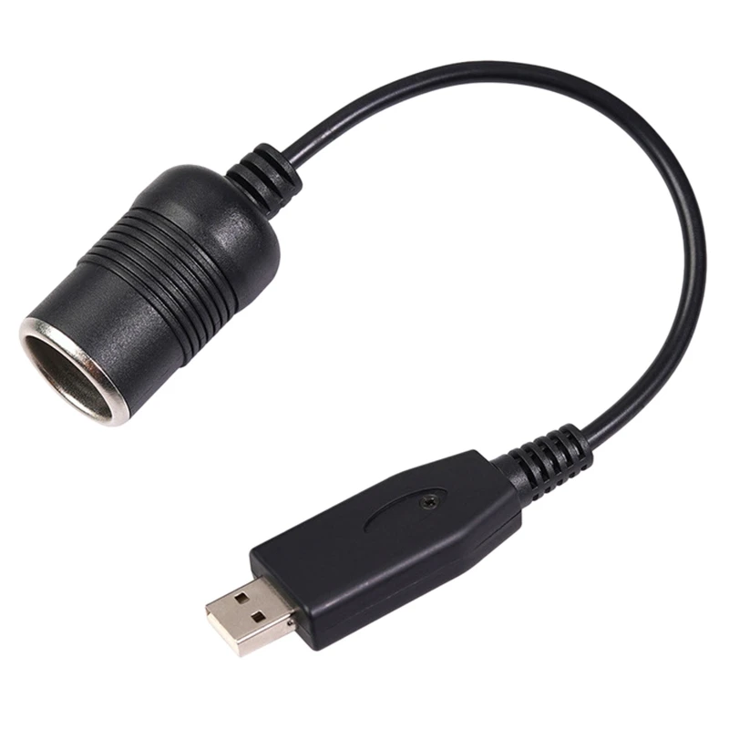 Проводной адаптер преобразователя контроллера USB-порт на розетку автомобильного прикуривателя 12 В
Проводной адаптер преобразователя контроллера USB-порт на розетку автомобильного прикуривателя 12 В