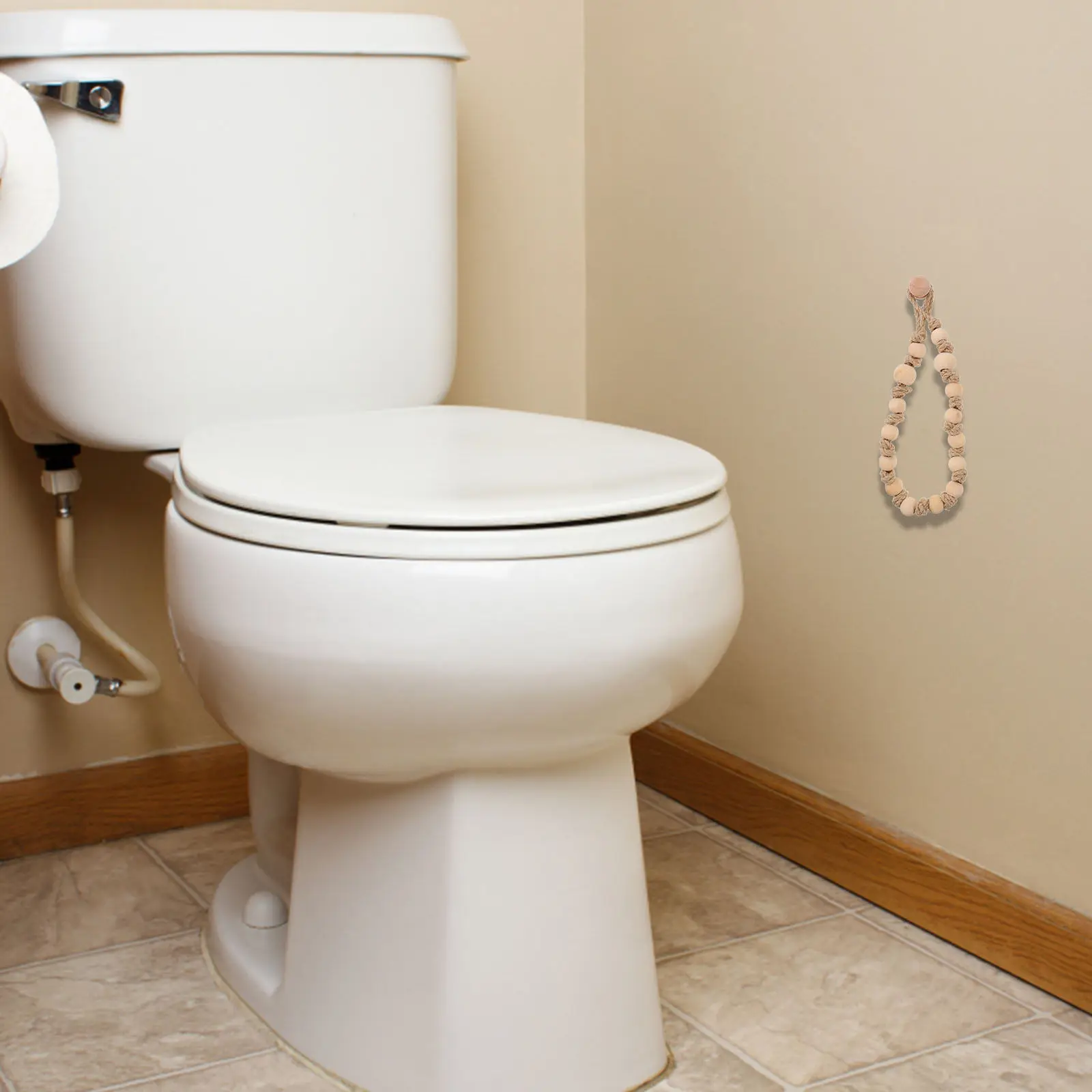 2Pcs Paper Hanging Racks Decorative Wall Mounted Tissue Holders Bathroom Kitchen Rustic Toilet Paper Roll Organizer Wood Beads
2Pcs Paper Hanging Racks Decorative Wall Mounted Tissue Holders Bathroom Kitchen Rustic Toilet Paper Roll Organizer Wood Beads