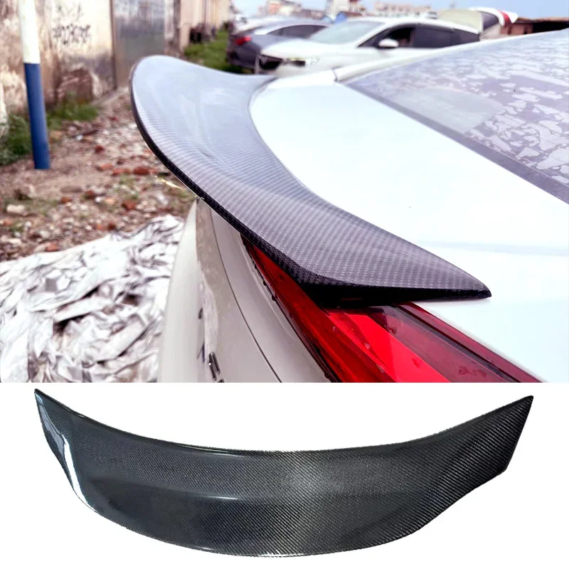 Real Carbon Spoiler for Honda Civic 2016 2017 2018 4 Door 10th Generation Car Rear Wing
Real Carbon Spoiler for Honda Civic 2016 2017 2018 4 Door 10th Generation Car Rear Wing