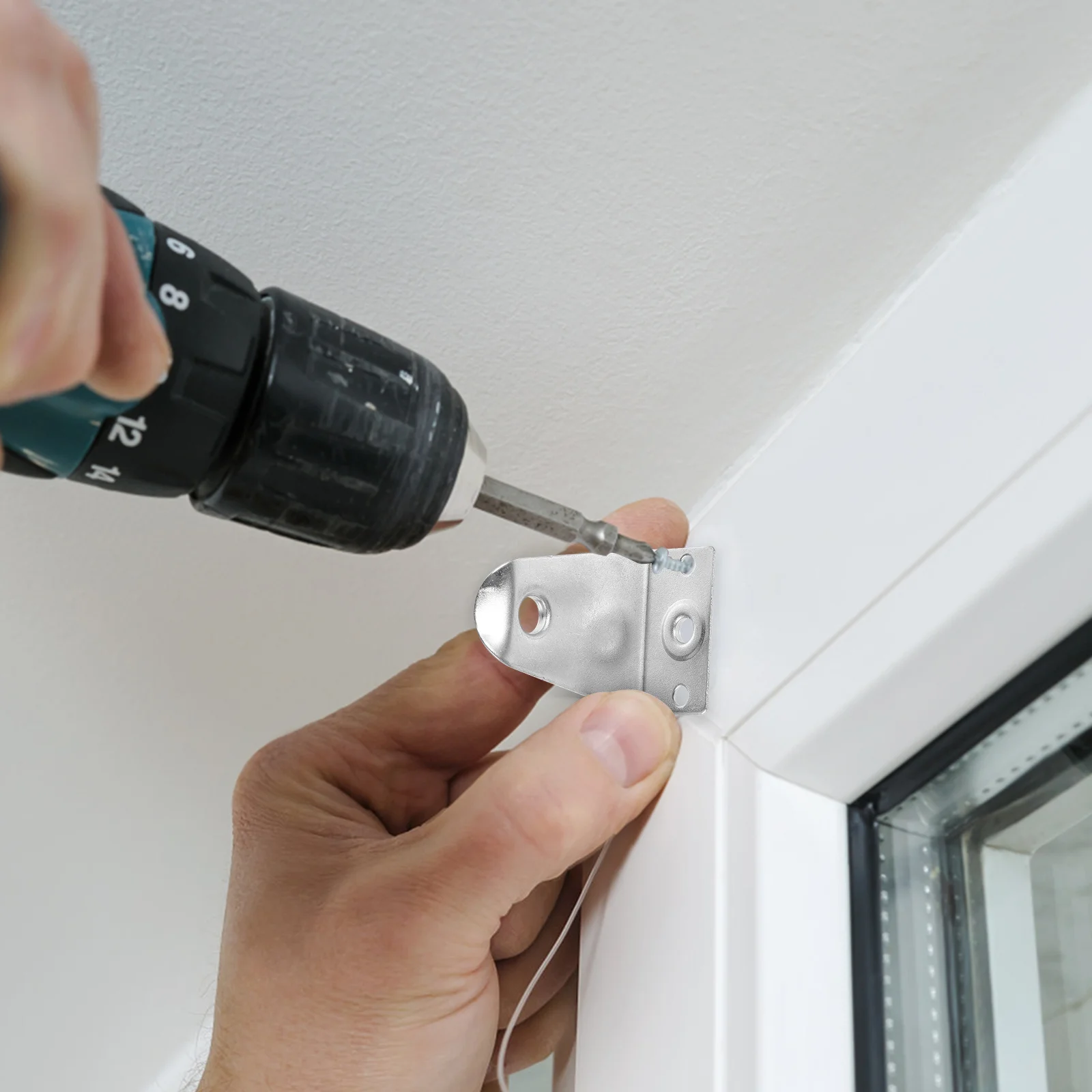 8Sets Blind Brackets Stainless Steel Smooth Surface Replacement Pin Bolts Suitable for Most Mini Blinds Holders
8Sets Blind Brackets Stainless Steel Smooth Surface Replacement Pin Bolts Suitable for Most Mini Blinds Holders