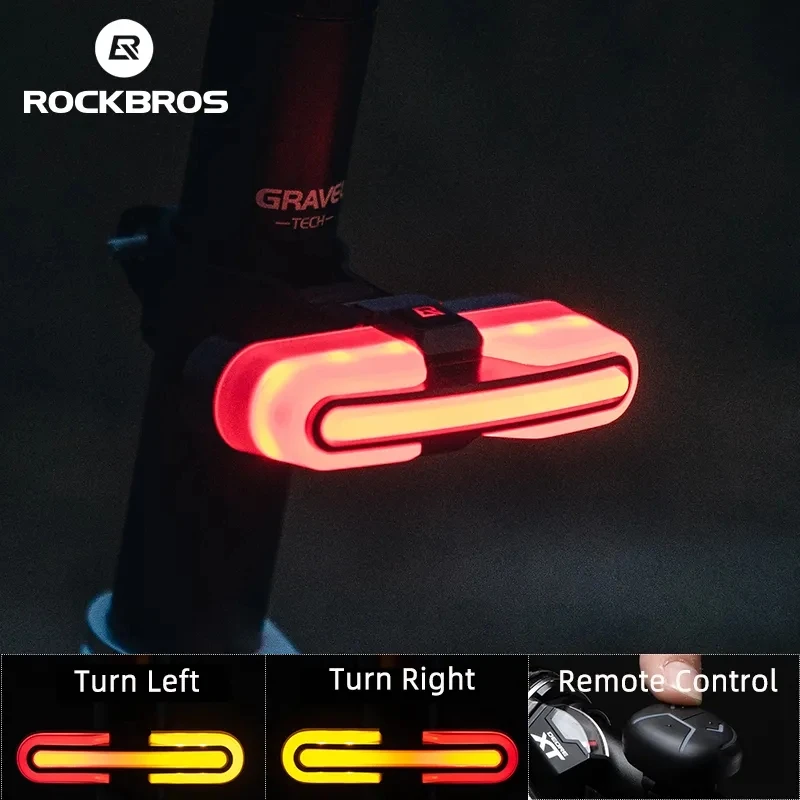 ROCKBROS Remote Bicycle Rear Light Smart Brake Tail Light Type-C Charging Bike Light IPX6 Auto Sensor Brake Cycling Taillight
ROCKBROS Remote Bicycle Rear Light Smart Brake Tail Light Type-C Charging Bike Light IPX6 Auto Sensor Brake Cycling Taillight