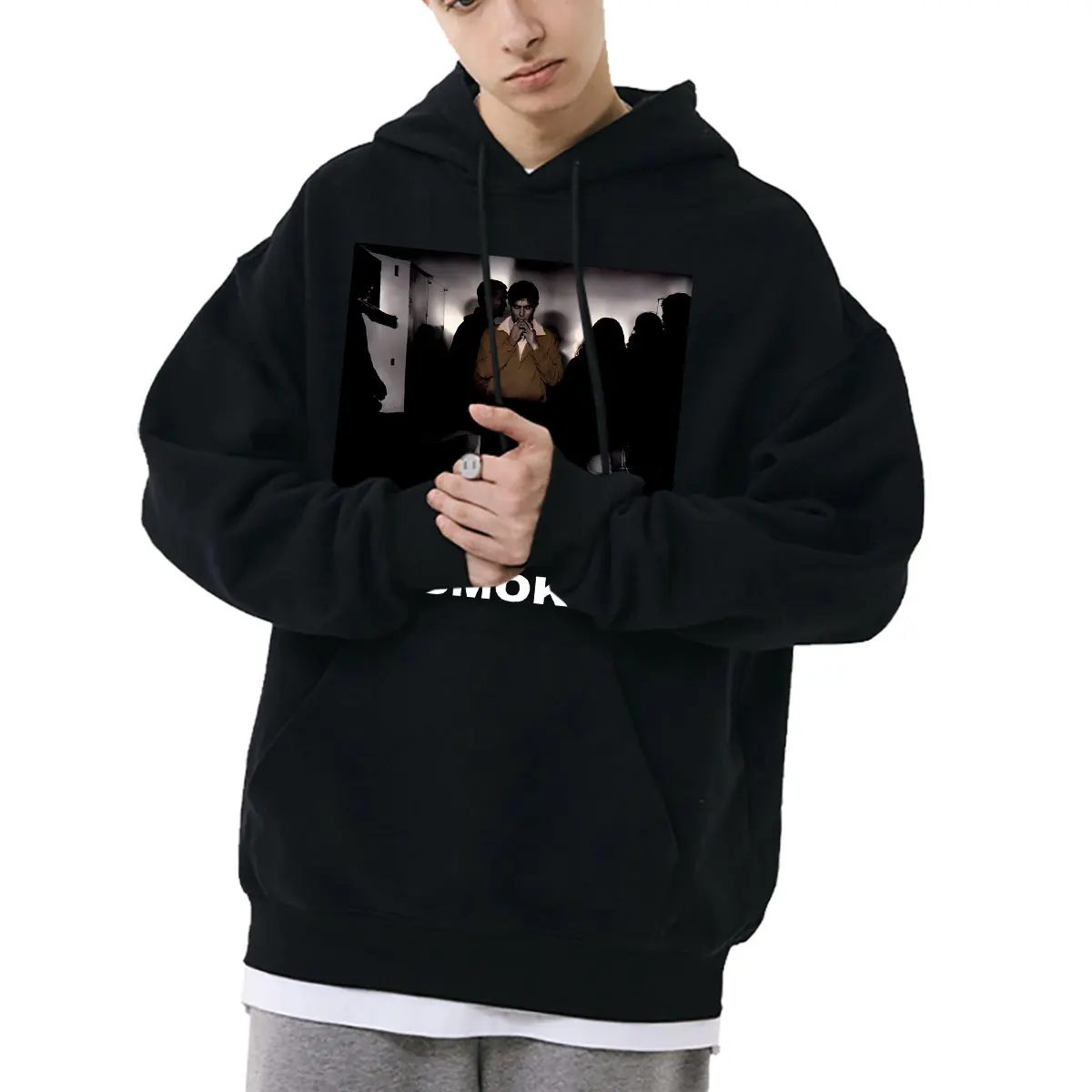 Rapper Lil Tjay No Smoking Preciate You Tho Merch Hoodie Men Women Hip Hop Fashion Oversized Tracksuit Male Rock Vintage Hoodies
Rapper Lil Tjay No Smoking Preciate You Tho Merch Hoodie Men Women Hip Hop Fashion Oversized Tracksuit Male Rock Vintage Hoodies