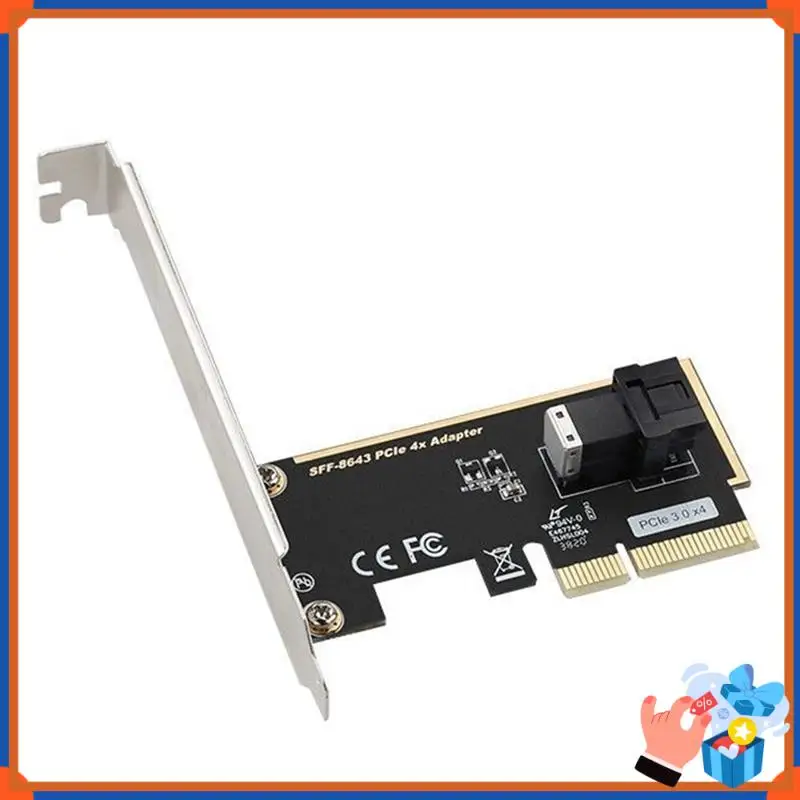Компактный адаптер PCIE3.0X4 Tou2 Интерфейс SFF8639 U2 Плата адаптера твердотельного накопителя Интерфейсная плата адаптера SFF8639
Компактный адаптер PCIE3.0X4 Tou2 Интерфейс SFF8639 U2 Плата адаптера твердотельного накопителя Интерфейсная плата адаптера SFF8639
