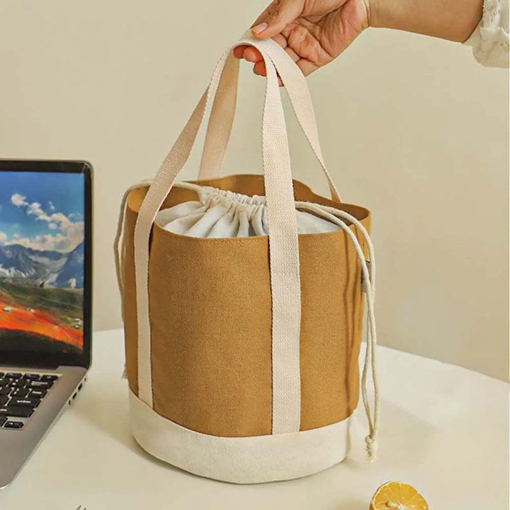 Aluminum Film Thermal Insulation Bag Thickened Large Capacity Handheld Insulated Bag Canvas Japanese Style Picnic Box Pouch
Aluminum Film Thermal Insulation Bag Thickened Large Capacity Handheld Insulated Bag Canvas Japanese Style Picnic Box Pouch