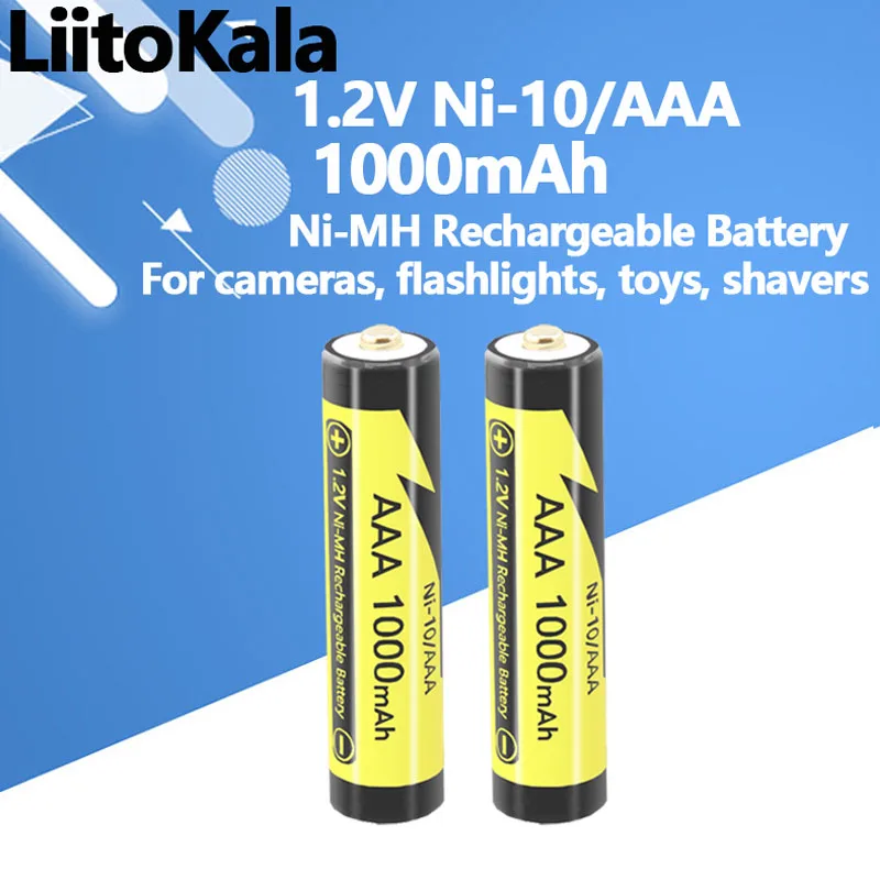 1-30pcs Liitokala Ni-26/AA 1.2V AA Nickel Hydride Rechargeable Battery 2600mAh High Capacity for Warm Gun RC Mouse Toys
1-30pcs Liitokala Ni-26/AA 1.2V AA Nickel Hydride Rechargeable Battery 2600mAh High Capacity for Warm Gun RC Mouse Toys