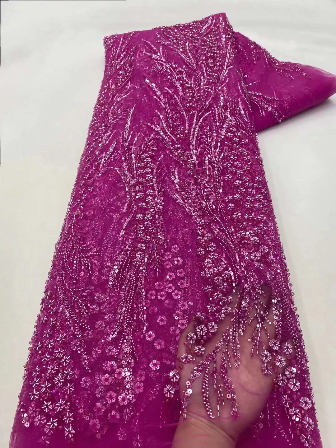 Luxurious Nigerian African Beaded Lace Fabric 2024 High Quality Sequins Embroidery African French Lace Fabric For Sewing Dress X
Luxurious Nigerian African Beaded Lace Fabric 2024 High Quality Sequins Embroidery African French Lace Fabric For Sewing Dress X
