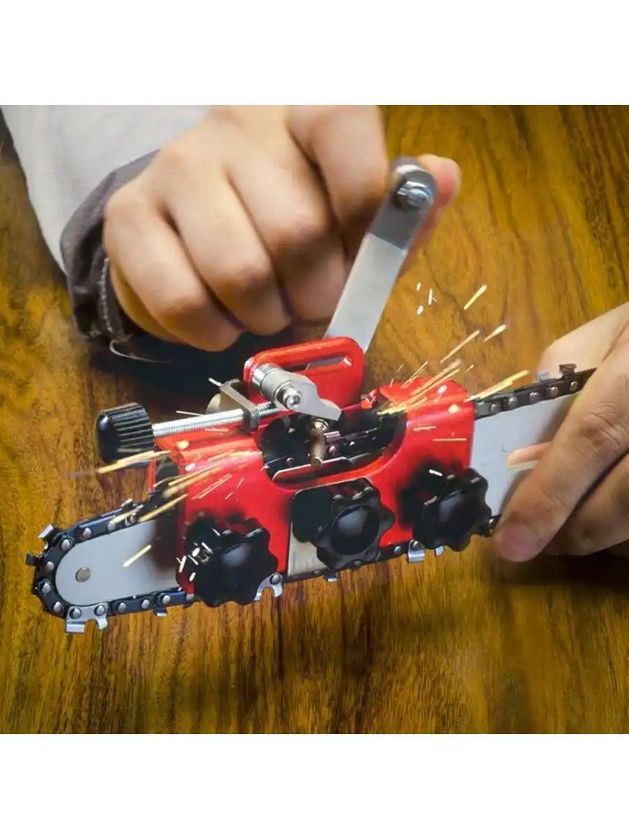 Portable Chain Saw Sharpeners Chainsaw Chain Sharpening Kit Woodworking with Grinding Stones Electric Chainsaw Grinder Tool
Portable Chain Saw Sharpeners Chainsaw Chain Sharpening Kit Woodworking with Grinding Stones Electric Chainsaw Grinder Tool