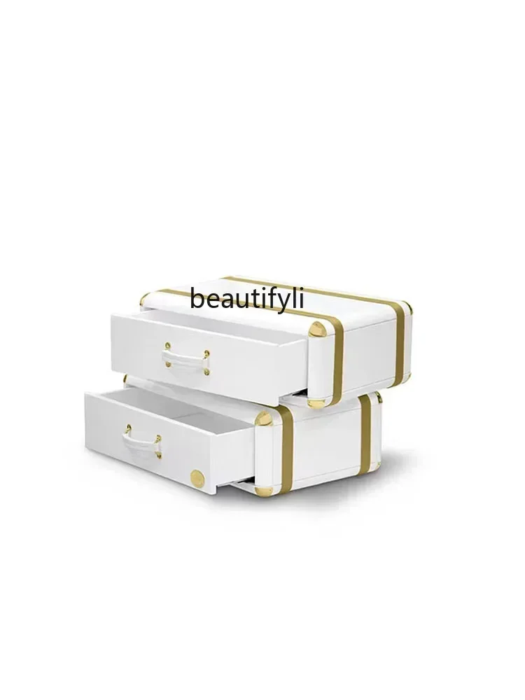 GG8lDesigner Light Luxury Bedside Table Simple Small Apartment Bedroom Storage Organizer Bedside Cabinet
GG8lDesigner Light Luxury Bedside Table Simple Small Apartment Bedroom Storage Organizer Bedside Cabinet