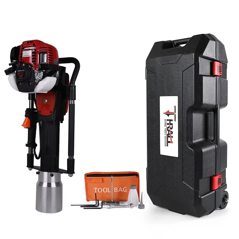Thrall Petrol Powered Post Driver DPD-120 with 4 Stroke GX35 Engine
Thrall Petrol Powered Post Driver DPD-120 with 4 Stroke GX35 Engine