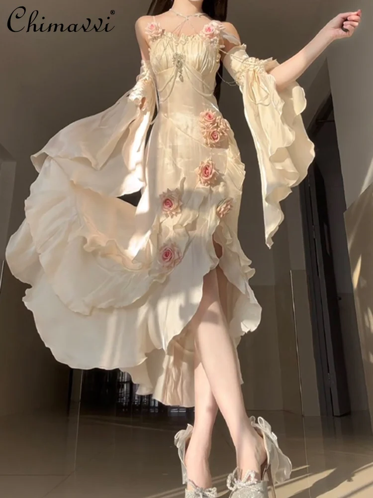 Generative Color High-end Rose Dress Summer New Sweet Girl Lolita Fishtail Dress Temperament Slim Birthday Party Cos Dresses
Generative Color High-end Rose Dress Summer New Sweet Girl Lolita Fishtail Dress Temperament Slim Birthday Party Cos Dresses