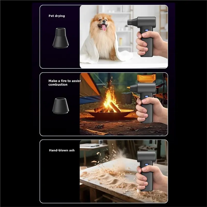 WHOLESALE LOT Violent Blower Air Blower 110, 000 RPM Handheld Turbo Fan Brushless 160G Thrust Highpowers High Power Duct Fan
WHOLESALE LOT Violent Blower Air Blower 110, 000 RPM Handheld Turbo Fan Brushless 160G Thrust Highpowers High Power Duct Fan