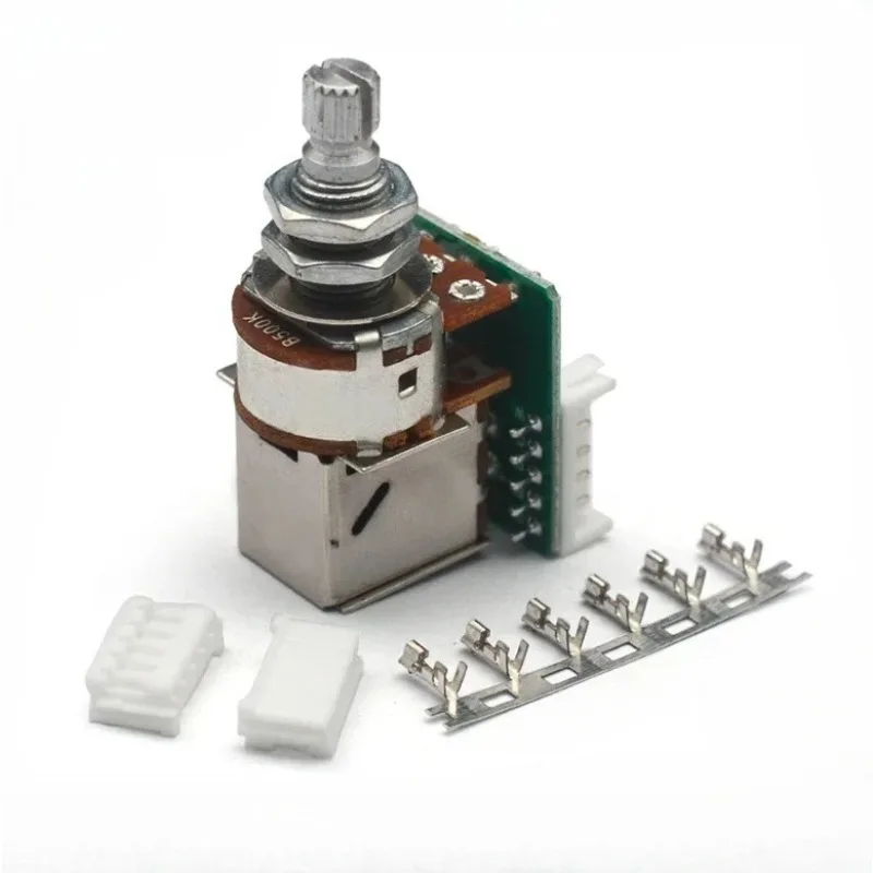 2Pcs Guitar Push Pull Potentiometer B500K Pre-wired with PCB Coil Split Function Prewired Pots for LP SG DOT
2Pcs Guitar Push Pull Potentiometer B500K Pre-wired with PCB Coil Split Function Prewired Pots for LP SG DOT