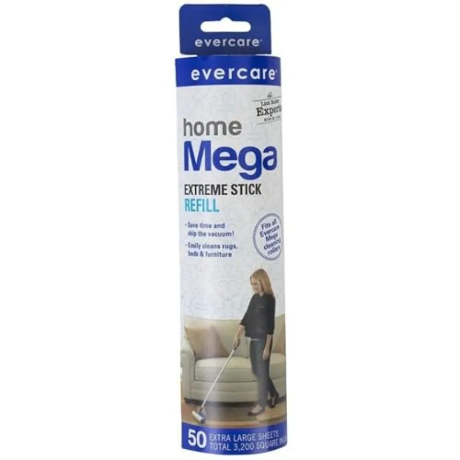 Сменный блок для ролика Mega Large Surface Roller, 50 листов, 6 упаковок (B001KYU5W8)
Сменный блок для ролика Mega Large Surface Roller, 50 листов, 6 упаковок (B001KYU5W8)