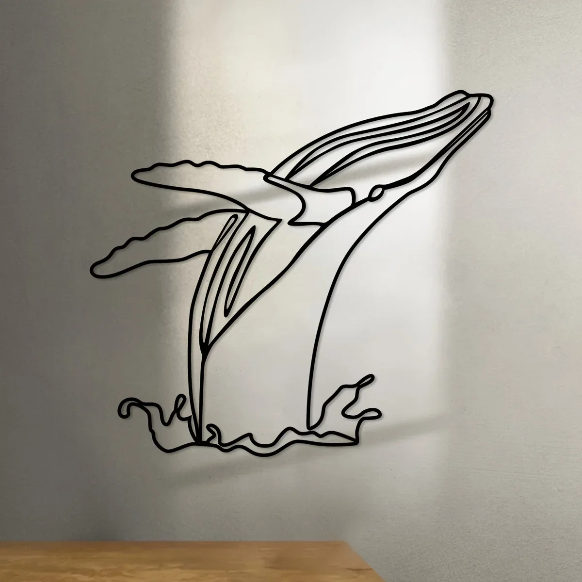 Minimalist Whale Iron Indoor Outdoor Crafts, Interior Home Decoration, Great for Living Room Bedroom, Wall Mounted Decoration
Minimalist Whale Iron Indoor Outdoor Crafts, Interior Home Decoration, Great for Living Room Bedroom, Wall Mounted Decoration