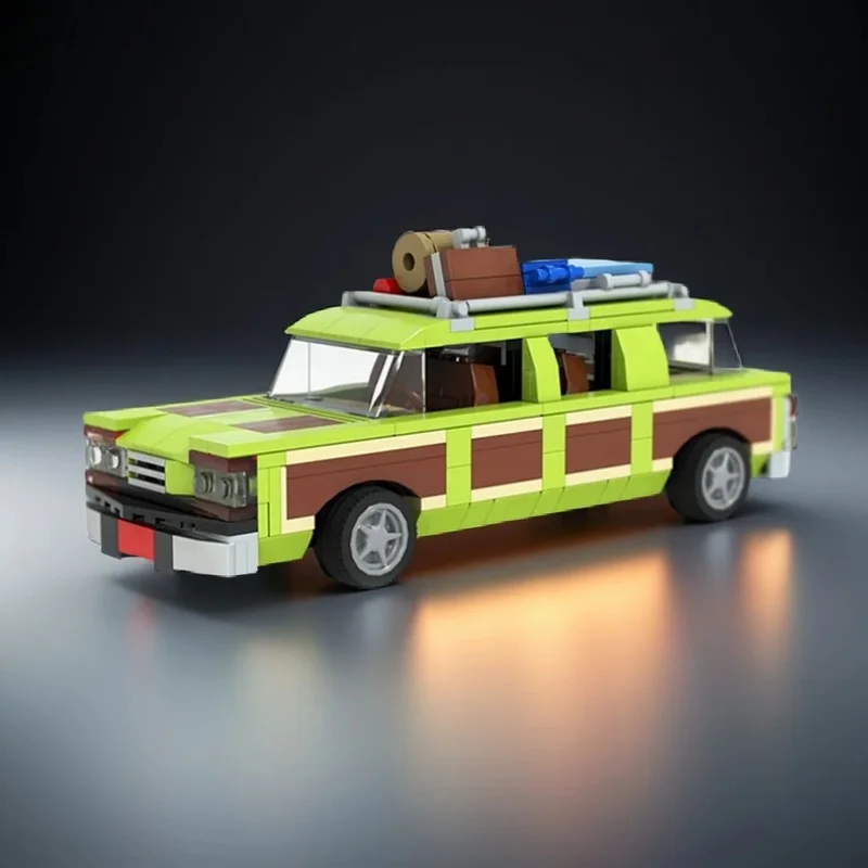 385PCS MOC City Champions Super Car National Lampoon S Wagon Queen Family Truckster Station Model Technology DIY Assembly Gift
385PCS MOC City Champions Super Car National Lampoon S Wagon Queen Family Truckster Station Model Technology DIY Assembly Gift