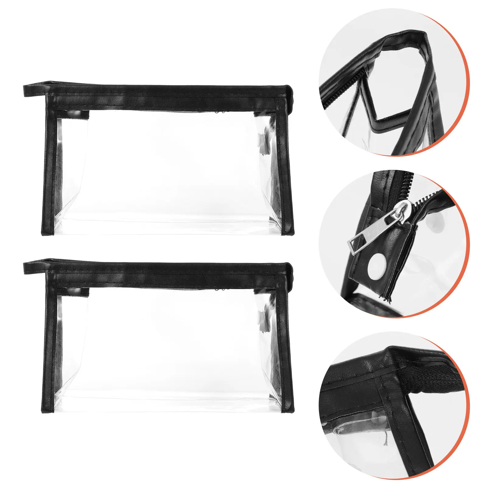 2pcs Large Capacity Stationery Organizer For Students Pencil Pouch Portable Pvc Pen Storage Case Pencil Container
2pcs Large Capacity Stationery Organizer For Students Pencil Pouch Portable Pvc Pen Storage Case Pencil Container