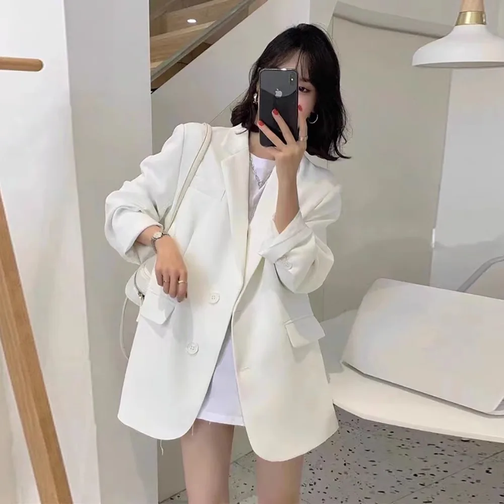 UNXX Padded Shoulder White Suit Jacket for Petite Women 2024 Spring/Autumn New Loose Casual High Fashion Suit Top High Quality
UNXX Padded Shoulder White Suit Jacket for Petite Women 2024 Spring/Autumn New Loose Casual High Fashion Suit Top High Quality