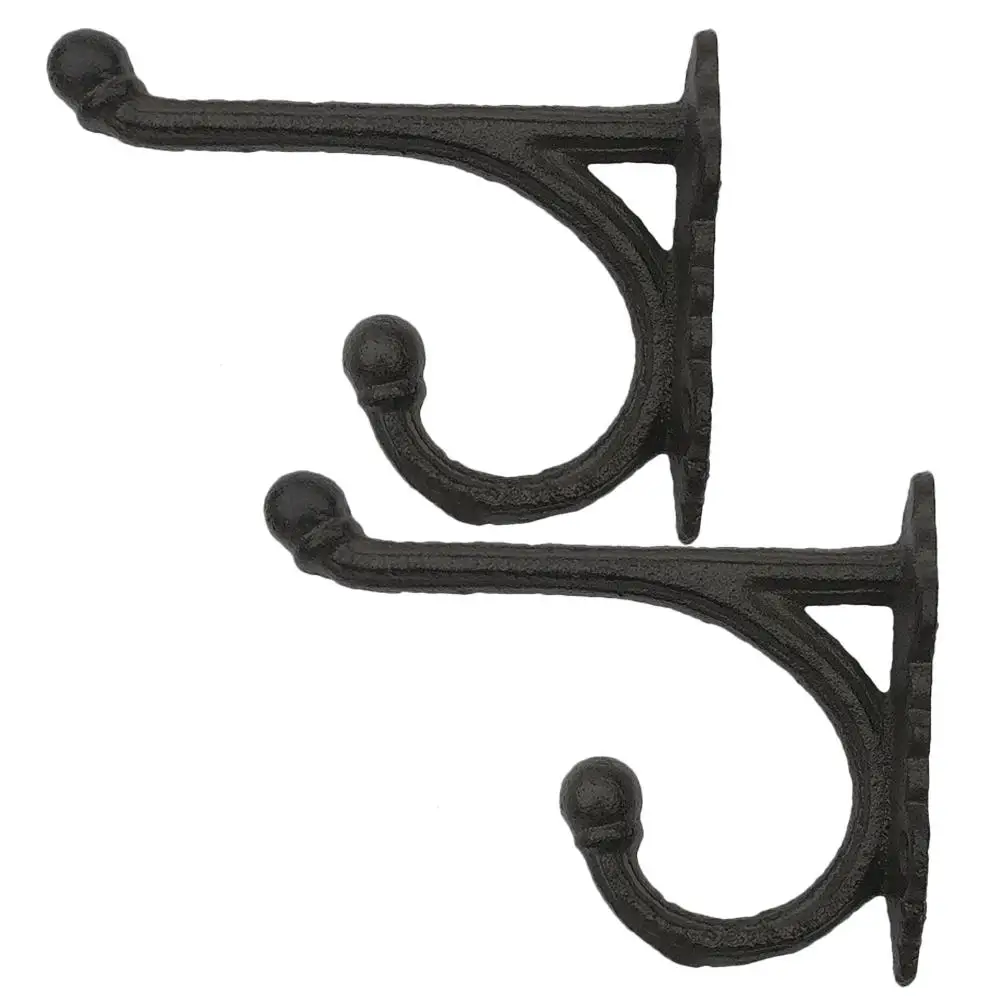 2 Pcs Cast Iron Hooks Vintage Wall Hooks For Hats Coats Towels Bags Kitchen Bathroom Decorative Robe Hook Storage
2 Pcs Cast Iron Hooks Vintage Wall Hooks For Hats Coats Towels Bags Kitchen Bathroom Decorative Robe Hook Storage