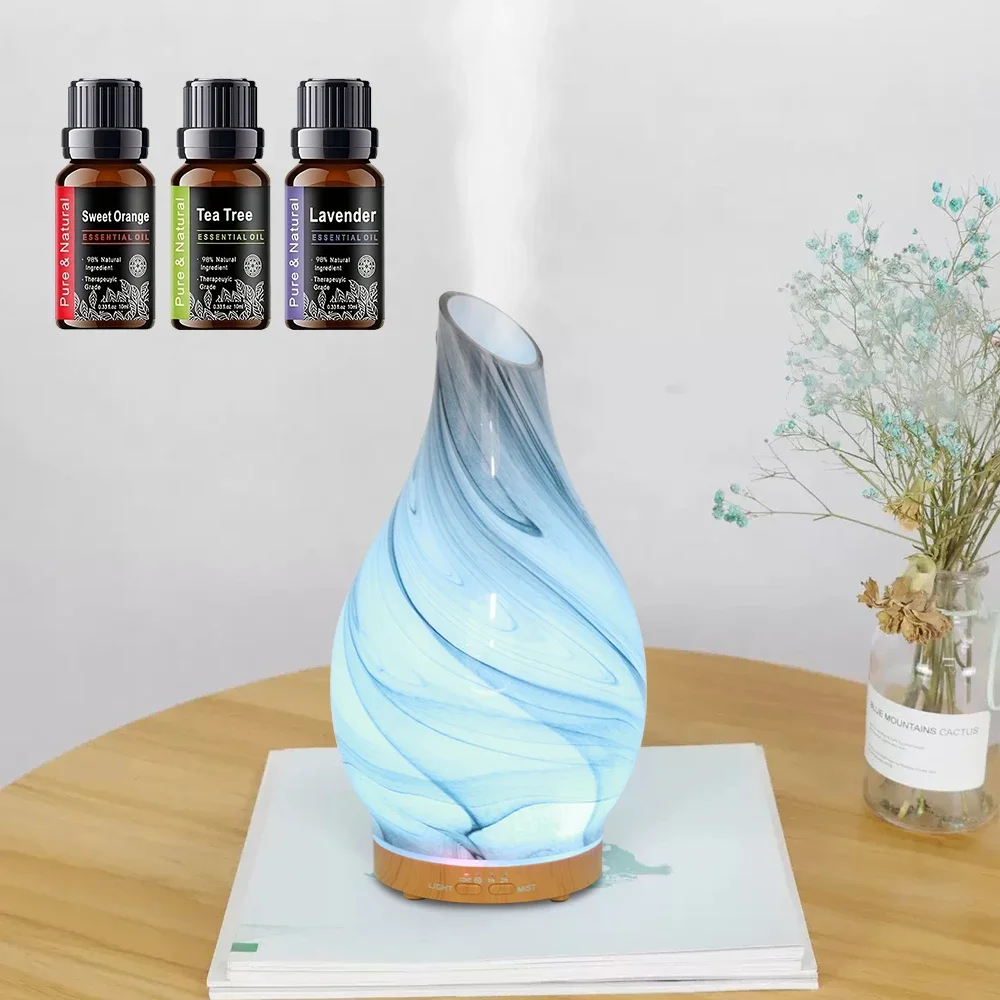 Create a Soothing Atmosphere Silent 200ml Aroma Diffuser with 7 Changing Colors & Timer, Perfect for Bedroom
Create a Soothing Atmosphere Silent 200ml Aroma Diffuser with 7 Changing Colors & Timer, Perfect for Bedroom