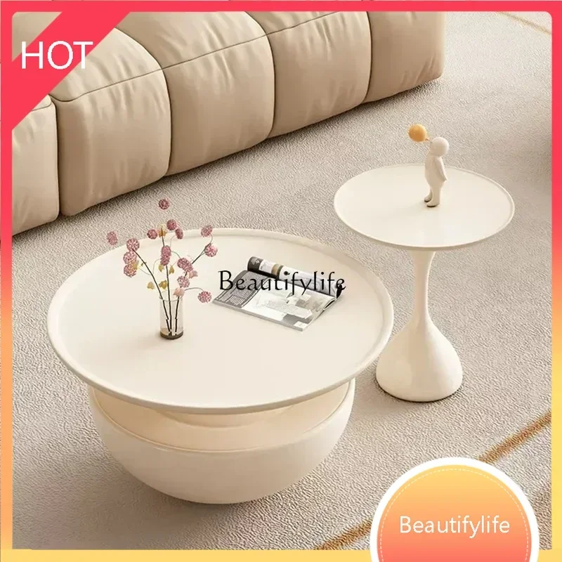 style Modern simple wabi-sabi French coffee table light luxury living room cream style coffee table ss 8617
style Modern simple wabi-sabi French coffee table light luxury living room cream style coffee table ss 8617