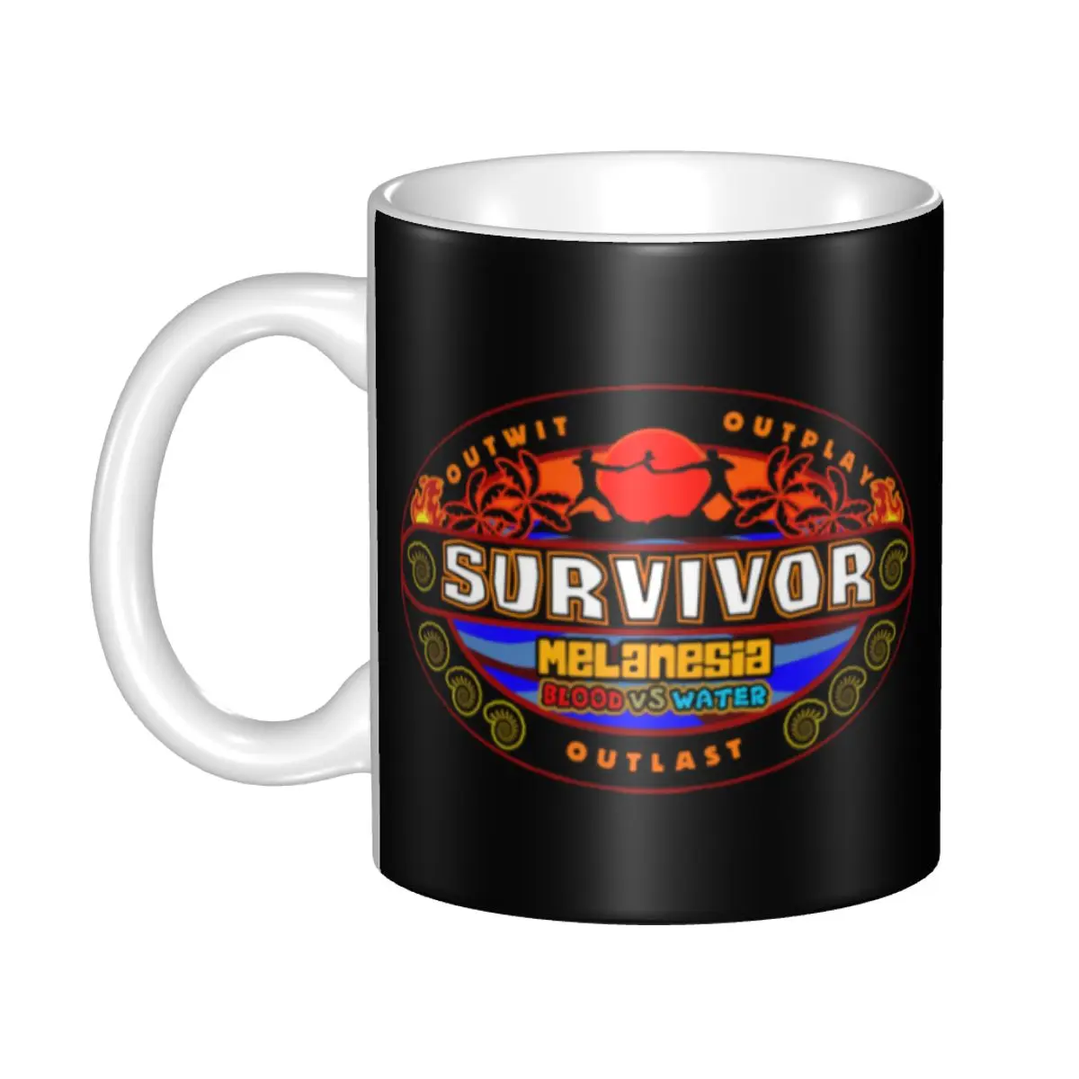 Reality TV Survivor Melanesia Coffee Mugs DIY Customized Ceramic Mug Creative Gift
Reality TV Survivor Melanesia Coffee Mugs DIY Customized Ceramic Mug Creative Gift