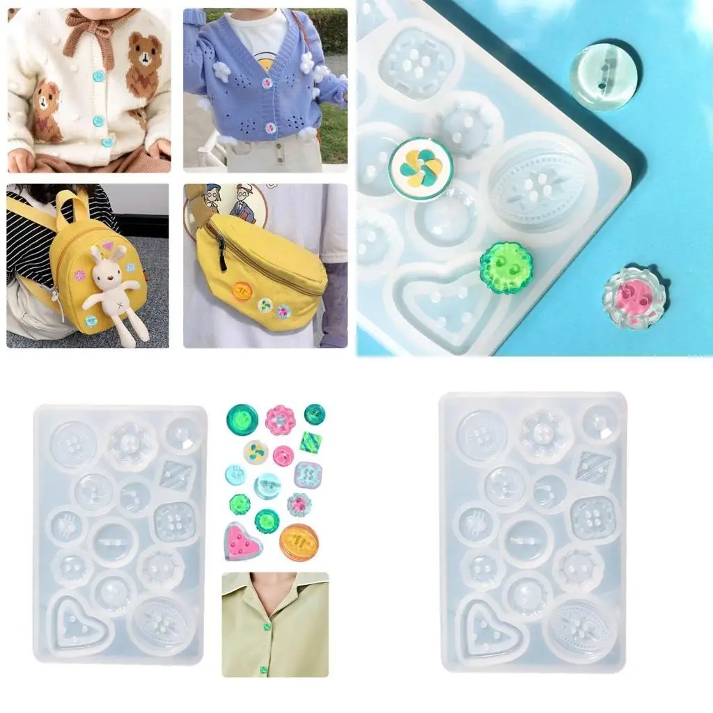 J78F Epoxy Resin Molds Button Jewelry Casting Molds for DIY Jewelry Pendant Necklace Earrings Craft Brooch Accessory
J78F Epoxy Resin Molds Button Jewelry Casting Molds for DIY Jewelry Pendant Necklace Earrings Craft Brooch Accessory